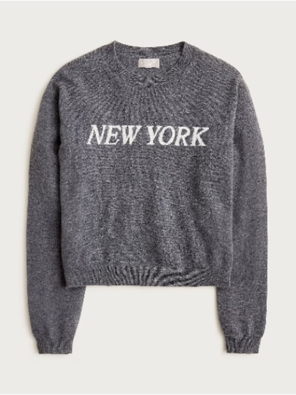 J.Crew Perfect cashmere "New York" crewneck sweater CP586